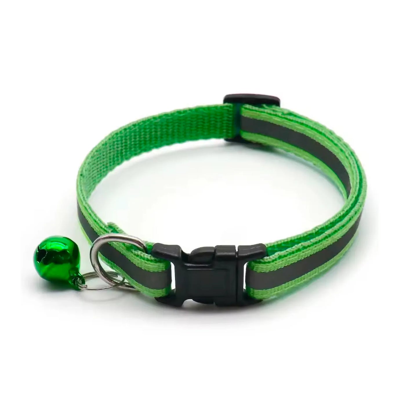 Collier chat vert compatible chatière à puce CatPass Secure 2.0