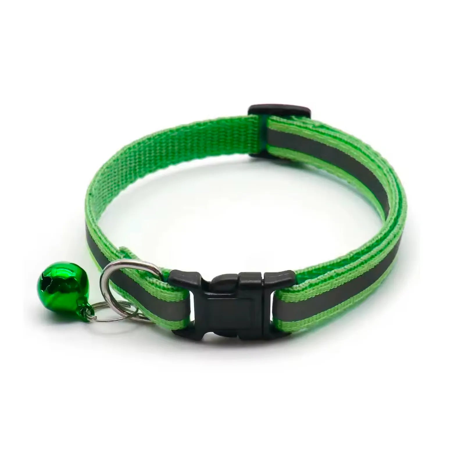 Collier chat vert compatible chatière à puce CatPass Secure 2.0